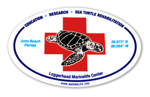 4" x 6" oval LMC rescue sticker