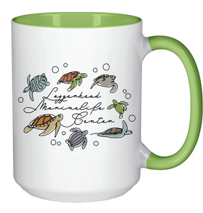 15 oz. Lime Green Interior Mug