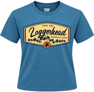 Tri-Blend Loggerhead Logo Tee 