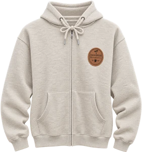 Clear Call Full-Zip Oatmeal Hoodie 