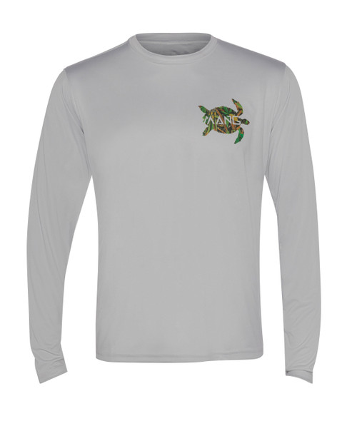 Men's Long Sleeve Dri Fit Sea Turtle - Loggerhead Marinelife Center