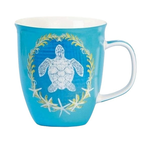 Turquoise Turtle Mug