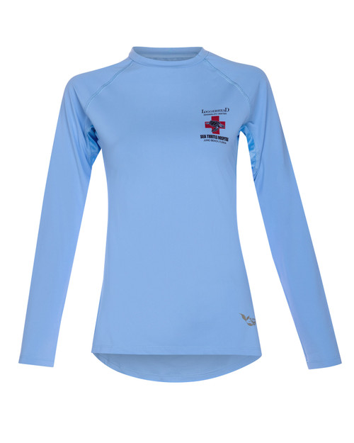 Women's Sea Turtle Rescue Performance Sun Shirt - UV Protection