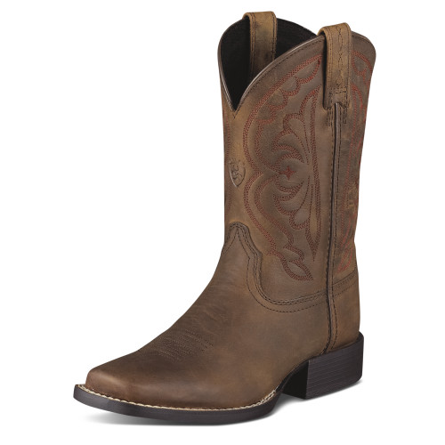 Youth Ariat Quickdraw Brown Boot