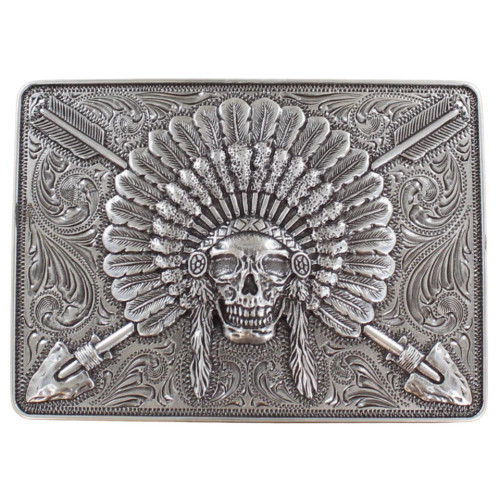 Chief Skull Belt Buckle Chief Skull Belt Buckle