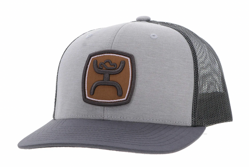 Hooey Zenith Light Grey w/ Brown Logo Hat