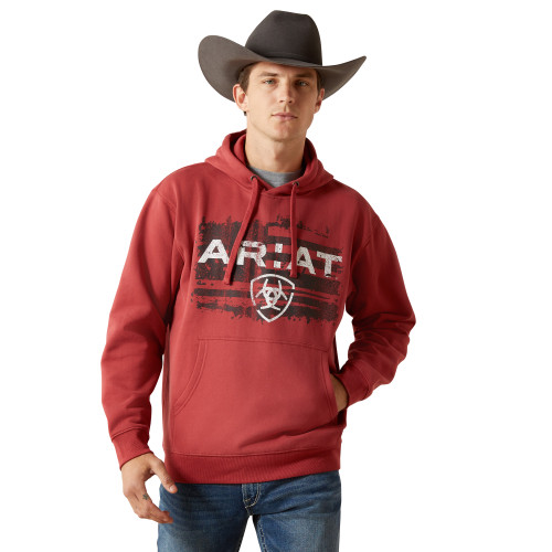 Men's Ariat Liquid Stamped Hoodie Men's Ariat Liquid Stamped Hoodie