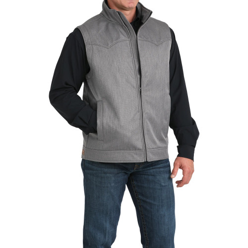 Men's Cinch Grey Conceal Carry Bonded Vest Men's Cinch Grey Conceal Carry Bonded Vest