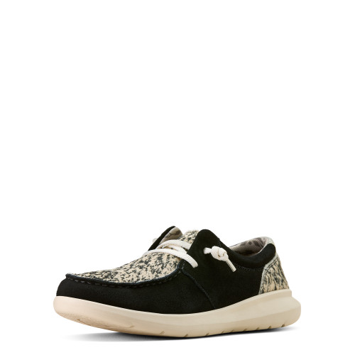 Women's Ariat Black Suede/Brindle Hilo