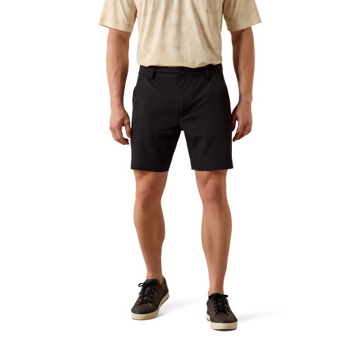 Men's Ariat TEK 7" Black Shorts
