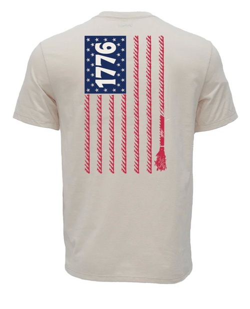 Youth Hooey 1776 Red/Navy Flag Tshirt