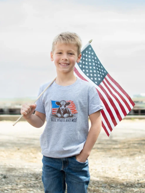 American Farm Co. Red, White, & Moo