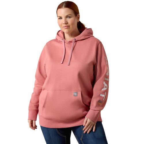 Women's Ariat Dusty Rose Rebar Hoodie