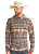 Men's Rock & Roll Brown/Black Aztec Performance Hoodie