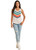 Women's Rock & Roll Chevron Kit Tank