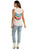 Women's Rock & Roll Chevron Kit Tank