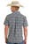 Men's Rock & Roll Charcoal Aztec Tek Shortsleeve Button Down