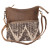 Myra Coffee Canvas Small & Crossbody Bag