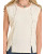 Women's Rock & Roll Natural Studded Jersey Tee