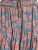 Women's Rock & Roll Navy Floral Print Godet Skirt