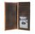 Hooey Gambler Playing Card Embossed Rodeo Wallet
