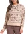 Women's Rock & Roll Bandana Print Crewneck