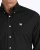 Men's Cinch Solid Black Longsleeve Button Down