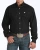 Men's Cinch Solid Black Longsleeve Button Down