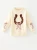 Girl's Horseshoe/Bow Knit Sweater