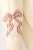 Girl's Horseshoe/Bow Knit Sweater