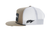 Cactus Ropes Tan/White/Black Rectangle Patch Hat