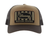 Hooey Sudan Tan/Brown Rectangle Patch Hat