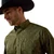 Men's Ariat Chad Grape Leaf Longhorn Button Down