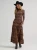 Women's Wrangler Black/Tan Mock Floral Top