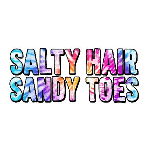 Salty Hair Sandy Toes Transfer