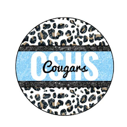 CSHS Circle Leopard Transfer