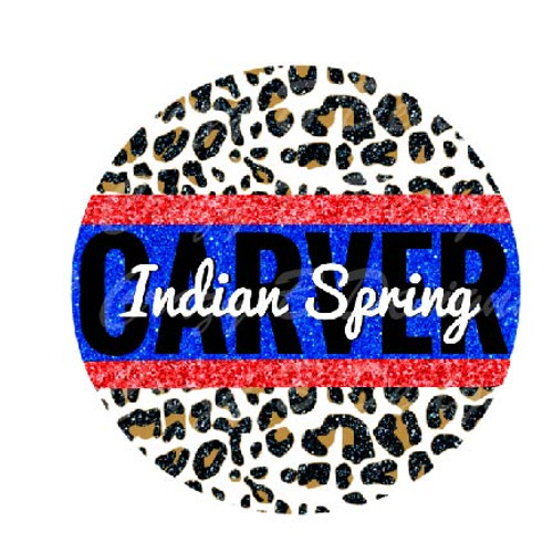 Indian Spring Carver Leopard Circle Spirit Transfer