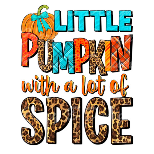 Little Pumpkin with a Lot of Spice Transfer