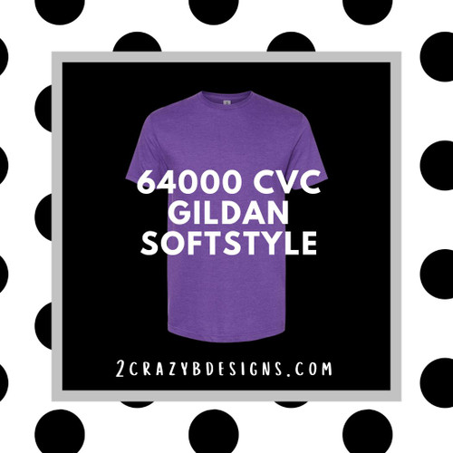 64000CVC Softstyle Gildan
