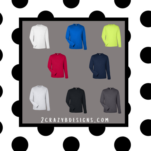 Unisex Capital Long Sleeve Performance T-Shirt - CE10L