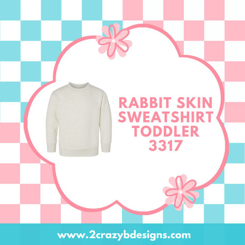 Rabbit Skins Toddler Sweatshirt 3317