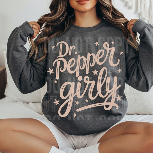 Dr Pepper Girly Gildan Crewneck