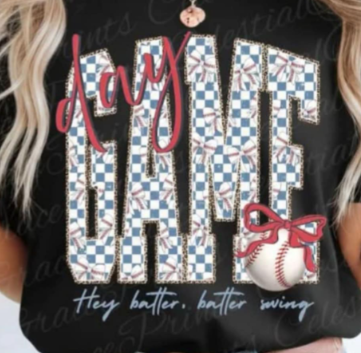 Tee — "Game Day, Hey Batter Batter"