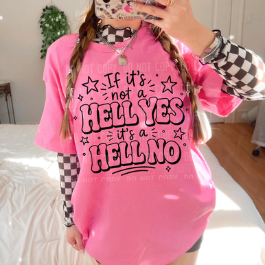 If It Ain't A Hell Yes Tee/Transfer