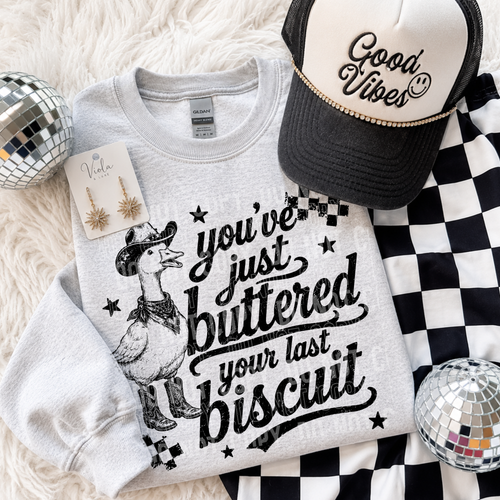 Buttered Your Last Biscuit Tee/Transfer