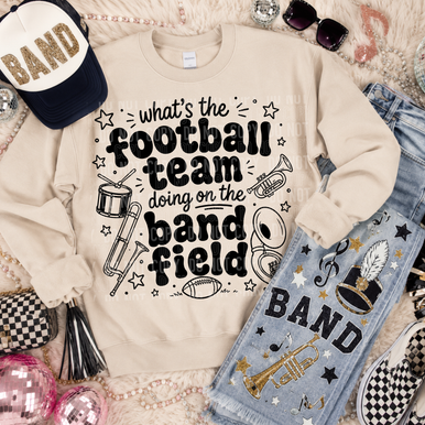 Football Team On The Band Field Tee/Transfer