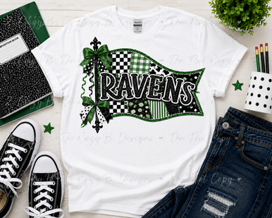 Ravens Pennant Flag Tee