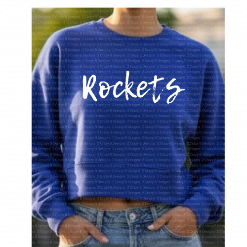 Rockets Cropped Sweatshirt