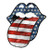 American Flag Tongue Transfer