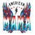 American Mama Retro Wings Transfer